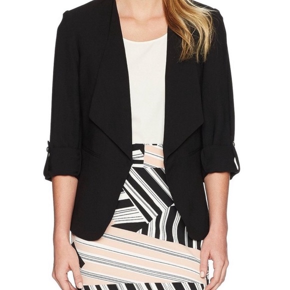 Nine West Jackets & Blazers - NWT Nine West Crepe Fully Lined Wide Lapel Jacket